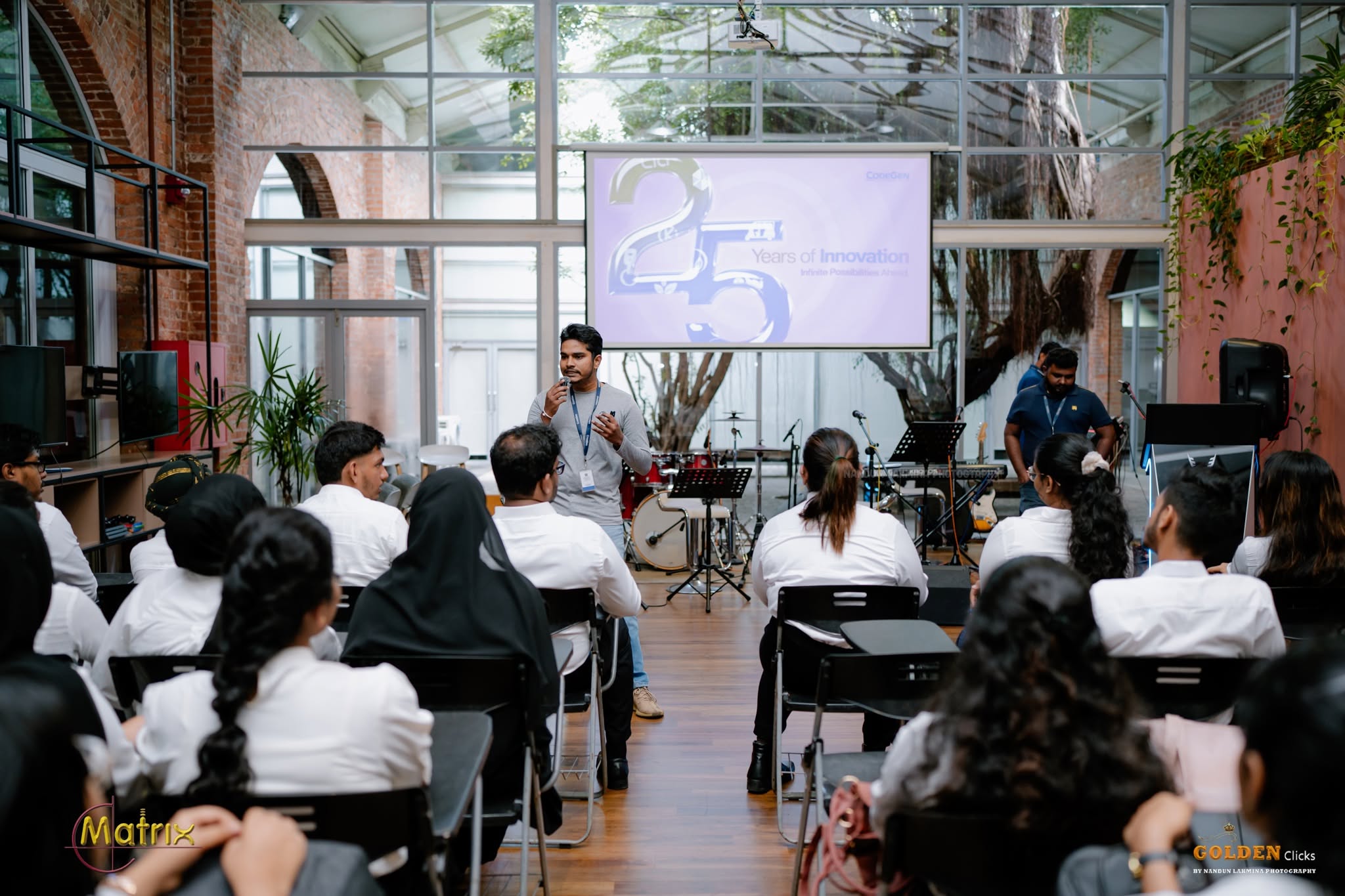 Matrix IIT students at a CodeGen industry visit in Sri Lanka